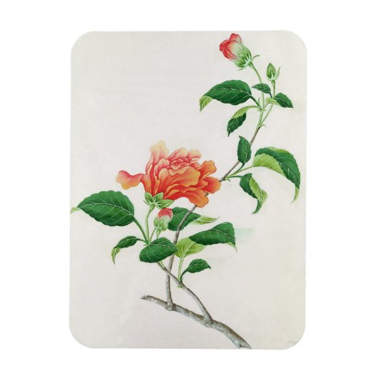 ハイビスカス マグネット (縦)