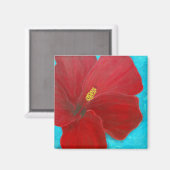 ハイビスカス マグネット (正面/裏面)