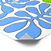 ハイビスカス、マティス・オマージュ・リーフ2 ポスター (角)