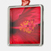 ハイビスカス メタルオーナメント (左)