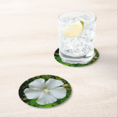 ハイビスカス ラウンドペーパーコースター (インサイチュ)