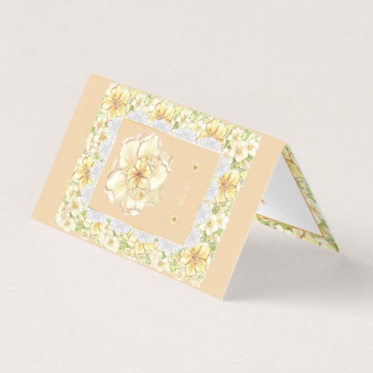 ハイビスカス&レースイエロー (正面)