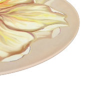 ハイビスカス&レースイエロー カッティングボード (角)