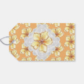 ハイビスカス&レースイエロー ギフトタグ (裏面横)