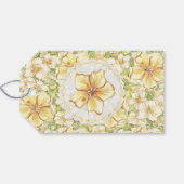 ハイビスカス&レースイエロー ギフトタグ (裏面横)