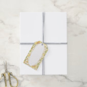 ハイビスカス&レースイエロー ギフトタグ (より糸付き)