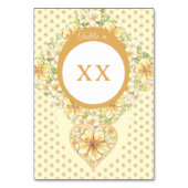 ハイビスカス&レースイエロー テーブルナンバー (裏面)