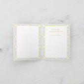 ハイビスカス&レースイエロー ノートカード (内部)