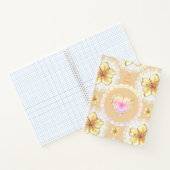 ハイビスカス&レースイエロー ノートブック (内部)