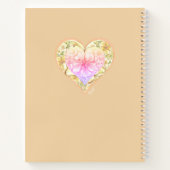 ハイビスカス&レースイエロー ノートブック (裏面)