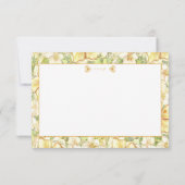 ハイビスカス&レースイエロー 出欠カード (裏面)