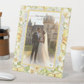 ハイビスカス&レースイエロー 台座サイン (インサイチュ)