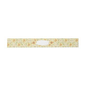 ハイビスカス&レースイエロー 招待状ベリーバンド (フラット)