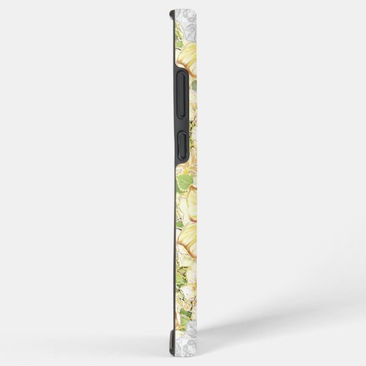 ハイビスカス&レースイエロー SAMSUNG GALAXYケース (右側面)