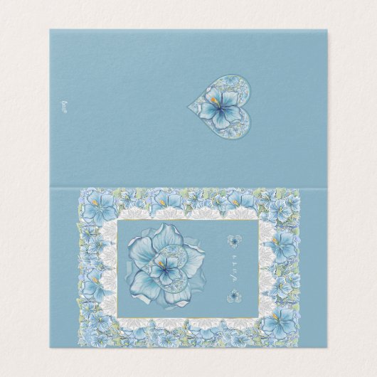 ハイビスカス&レースターコイズ (外部フラット)