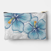 ハイビスカス&レースターコイズ アクセサリーポーチ (裏面)