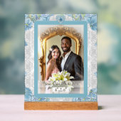 ハイビスカス&レースターコイズ アクリルサイン (ニュートラル)