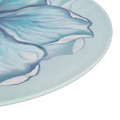 ハイビスカス&レースターコイズ カッティングボード (角)