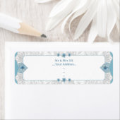 ハイビスカス&レースターコイズ ラベル (インサイチュ)