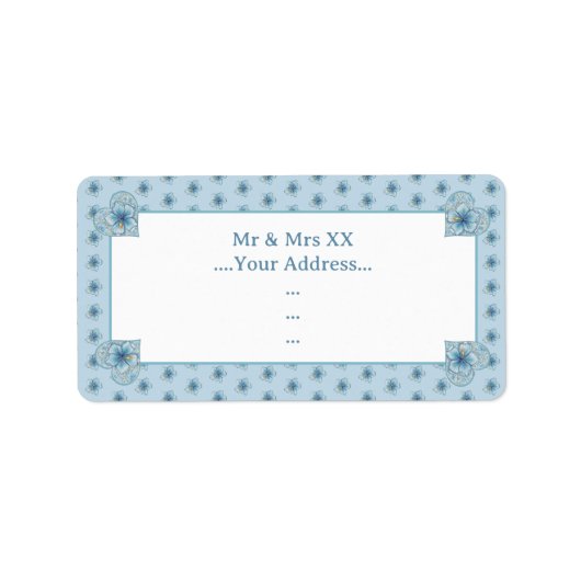 ハイビスカス&レースターコイズ ラベル (正面)