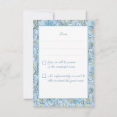 ハイビスカス&レースターコイズ 出欠カード (裏面)