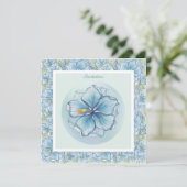 ハイビスカス&レースターコイズ 招待状 (スタンド正面)