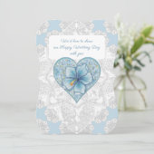 ハイビスカス&レースターコイズ 招待状 (スタンド正面)