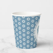 ハイビスカス&レースターコイズ 紙コップ (正面)