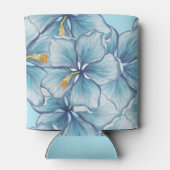 ハイビスカス&レースターコイズ 缶クーラー (裏面)