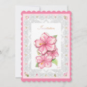 ハイビスカス&レースピンク (正面)