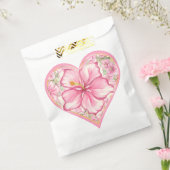 ハイビスカス&レースピンク フェイバーバッグ (封をした状態)