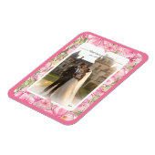 ハイビスカス&レースピンク マグネット (左側)