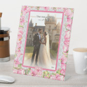 ハイビスカス&レースピンク 台座サイン (インサイチュ)