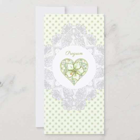 ハイビスカス&レースホワイト (裏面)