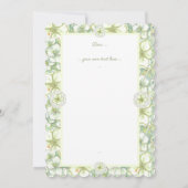 ハイビスカス&レースホワイト (裏面)