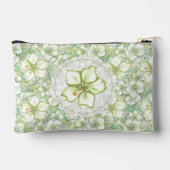 ハイビスカス&レースホワイト アクセサリーポーチ (裏面)