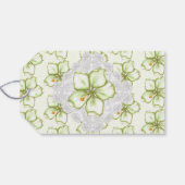 ハイビスカス&レースホワイト ギフトタグ (裏面横)