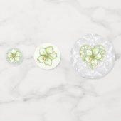 ハイビスカス&レースホワイト コンフェッティ (正面)