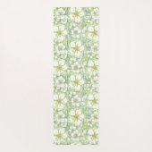 ハイビスカス&レースホワイト ヨガマット (裏面)