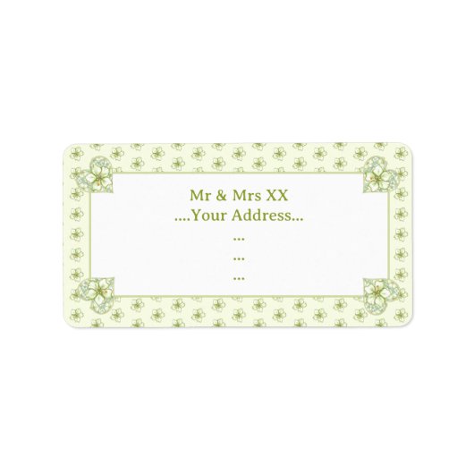 ハイビスカス&レースホワイト ラベル (正面)