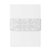 ハイビスカス&レースホワイト 招待状ベリーバンド (裏面例)