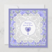 ハイビスカス&レースBLUE (正面)