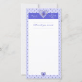 ハイビスカス&レースBLUE (正面)