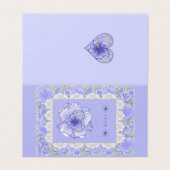 ハイビスカス&レースBLUE (外部フラット)