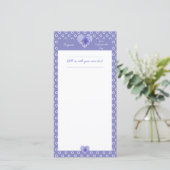 ハイビスカス&レースBLUE (スタンド正面)