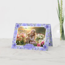 ハイビスカス&レースBLUE