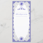 ハイビスカス&レースBLUE メニュー (正面)