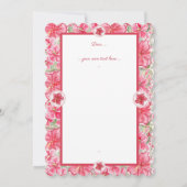 ハイビスカス&レースRED (裏面)