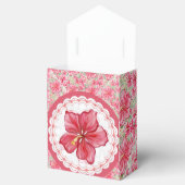 ハイビスカス&レースRED フェイバーボックス (オープン)