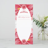 ハイビスカス&レースRED メニュー (スタンド正面)